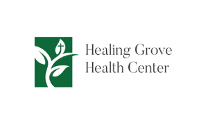 Amy Stafford Voice Actor Healing Grove Health Center Logo